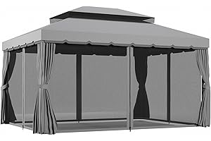 Outsunny 10' x 13' Outsunny Canopy, Your Perfect Oasis for Outdoor Relaxation