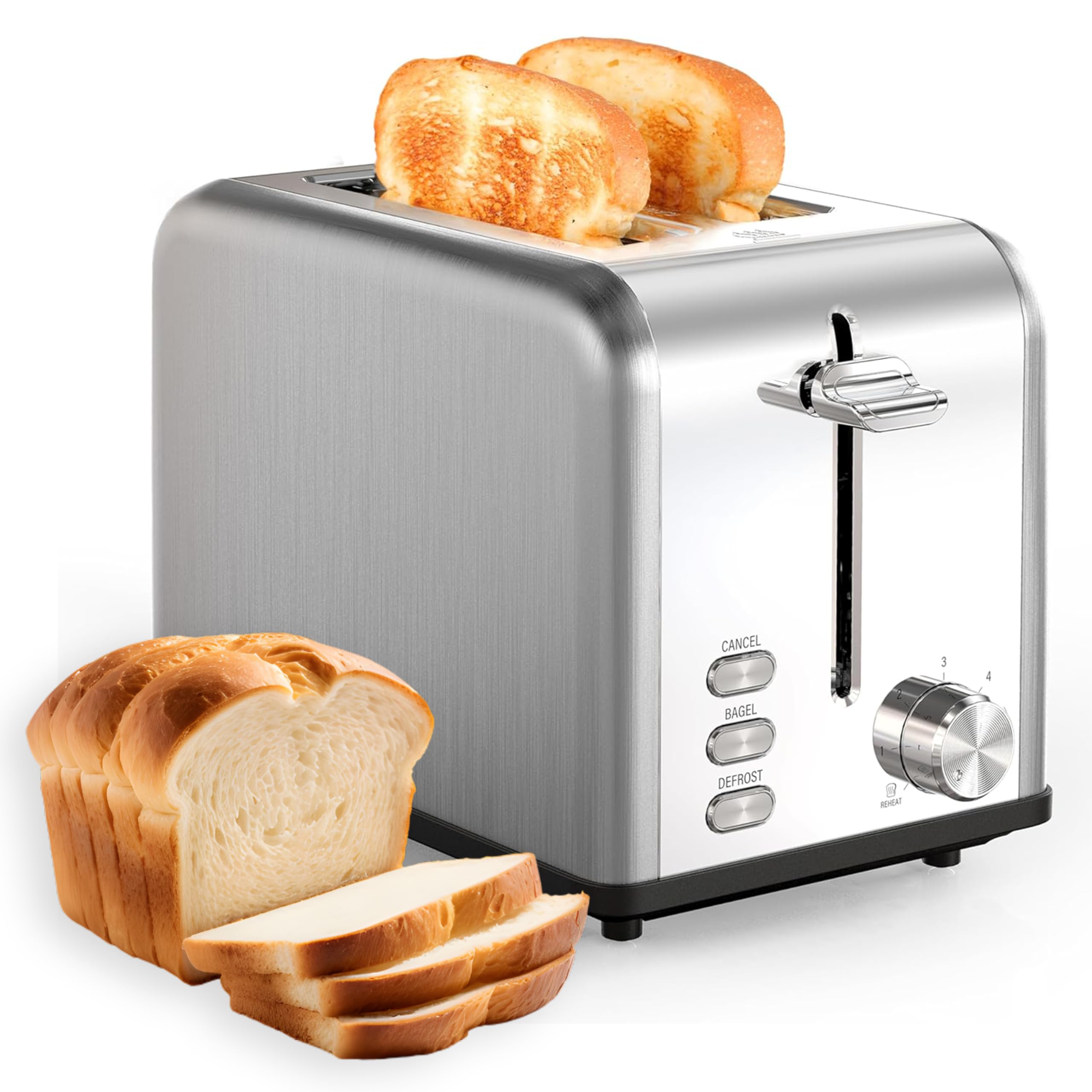 YSSOA Stainless Steel Toaster