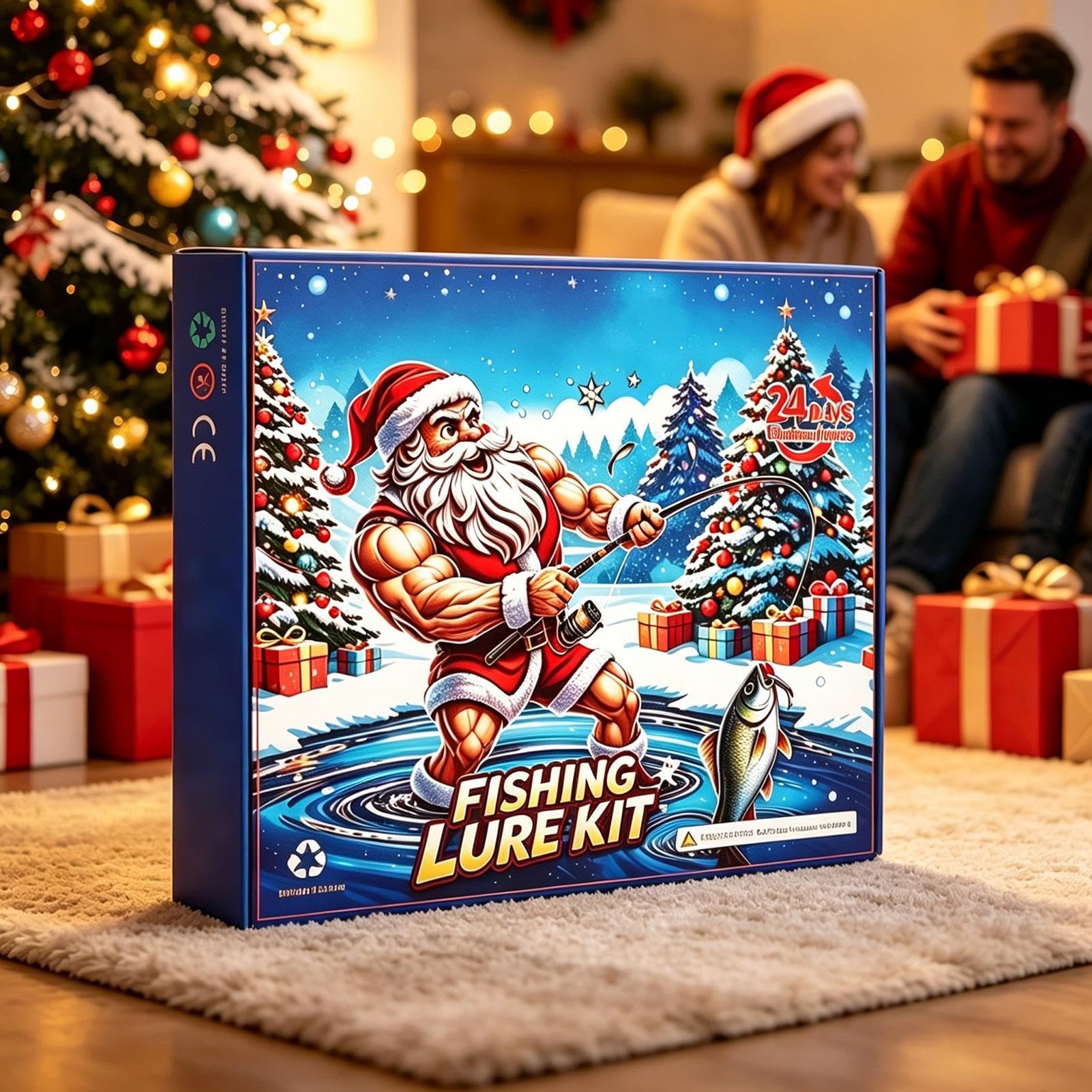 Adventskalender, Weihnachtsfischerei, 24 festliche Tage