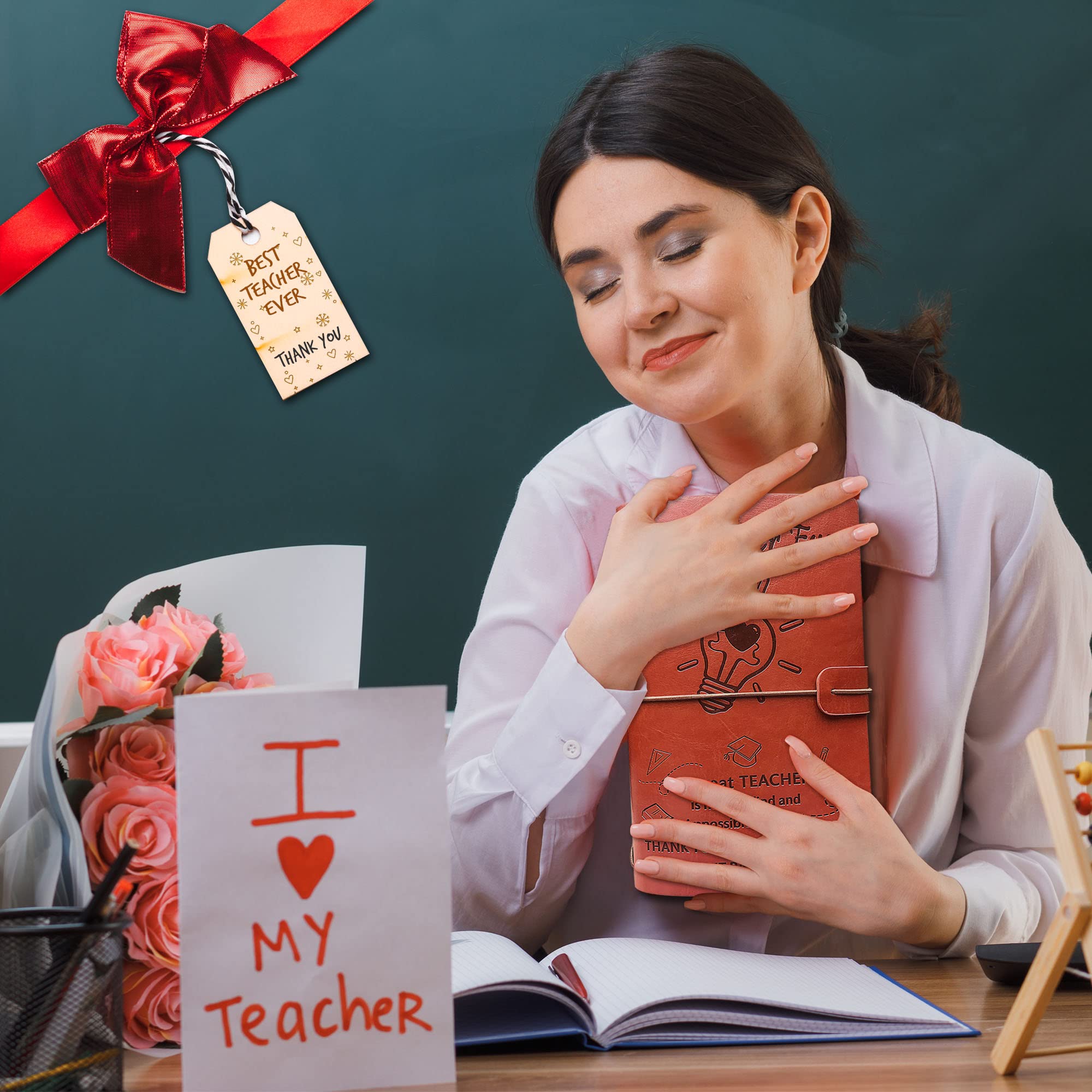 OMNIQI Teacher Gifts, Thank You Teacher Gifts, Personalised Teacher Gifts for Women Teacher Christmas Gifts - Image 3