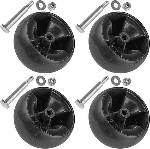 Miniatura 6 de Caltric Deck Wheel Compatible with Cub Cadet LT 1042 345 346 347 358 359 50C GT 2550 LT 1018 Qty 4