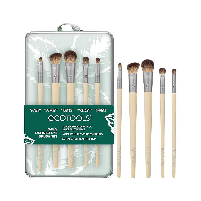 EcoTools, kit make up Occhi Definiti Ogni Giorno, con vassoio di conservazione