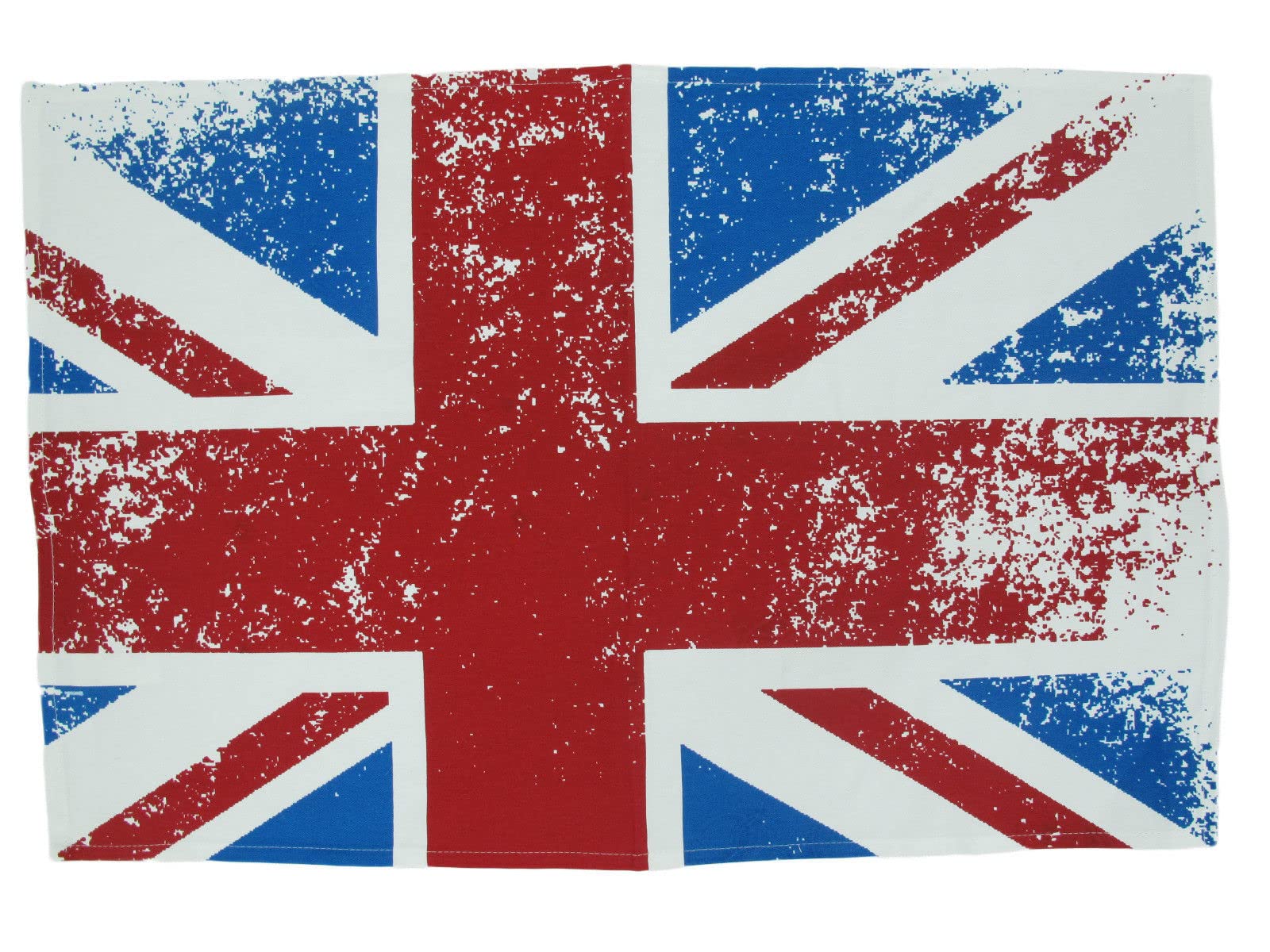 Velosso Union Jack Tea Towel Table Placemat Double Oven Glove Accessories Set 100% Cotton (12, Tea Towel)