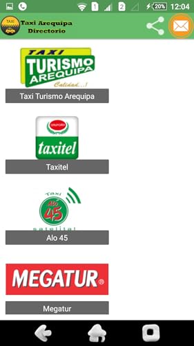 Taxi Arequipa Directorio