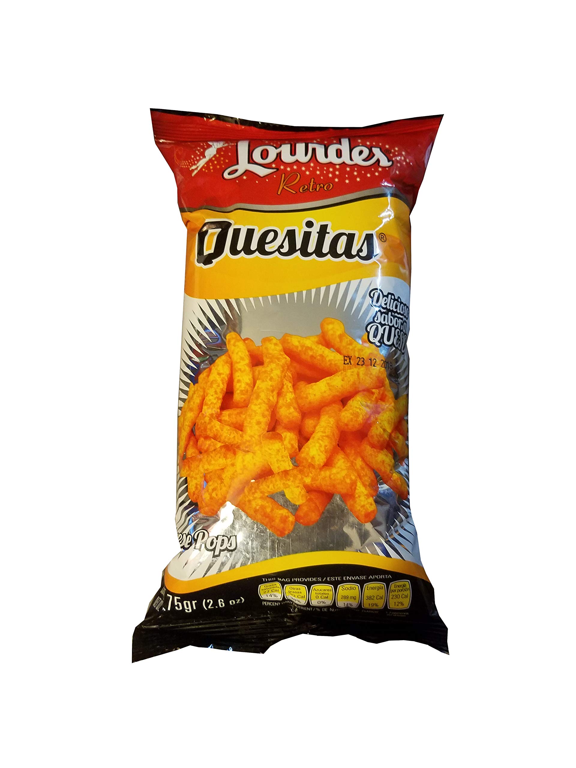 Buy Lourdes Retro Quesitas (75g/2.64oz) Original Sabritas Mexican