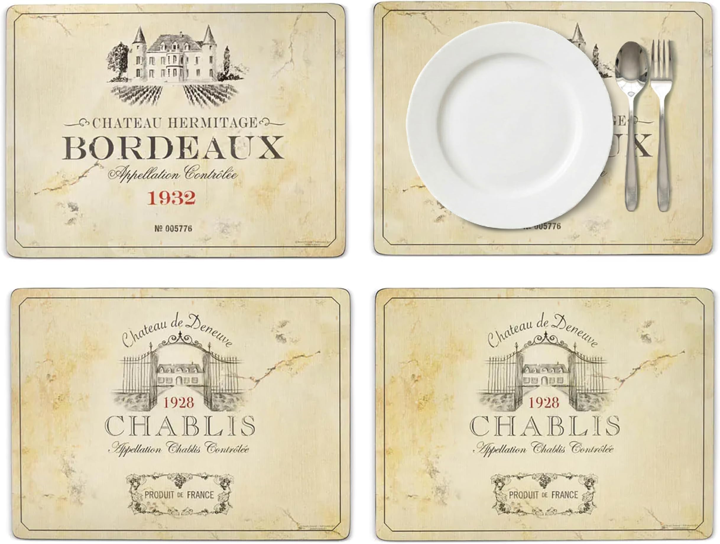 Pimpernel Placemats, One Size, Multicolored