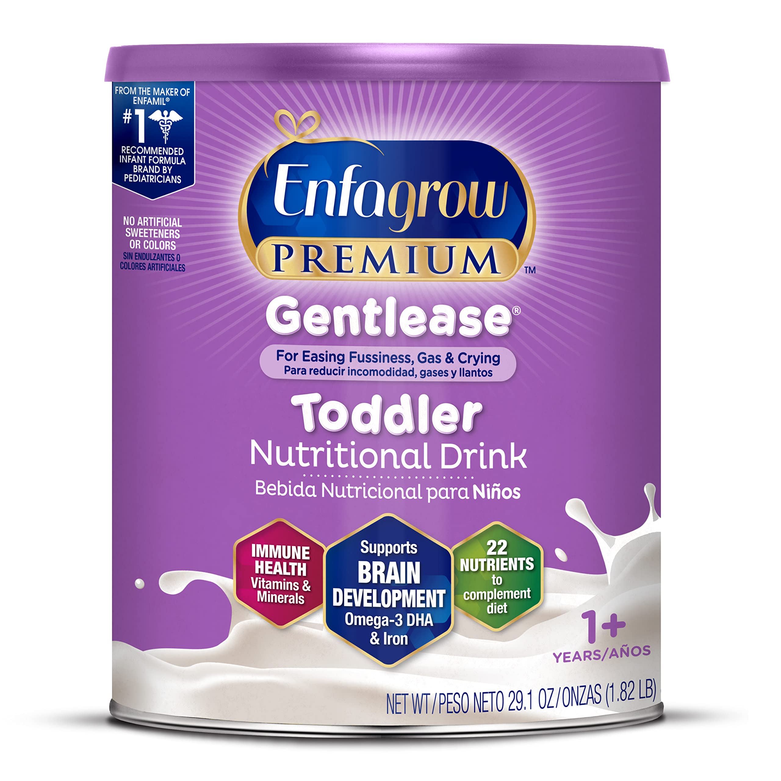 Buy Enfagrow Premium Gentlease Toddler Nutritional Drink, Omega3 DHA