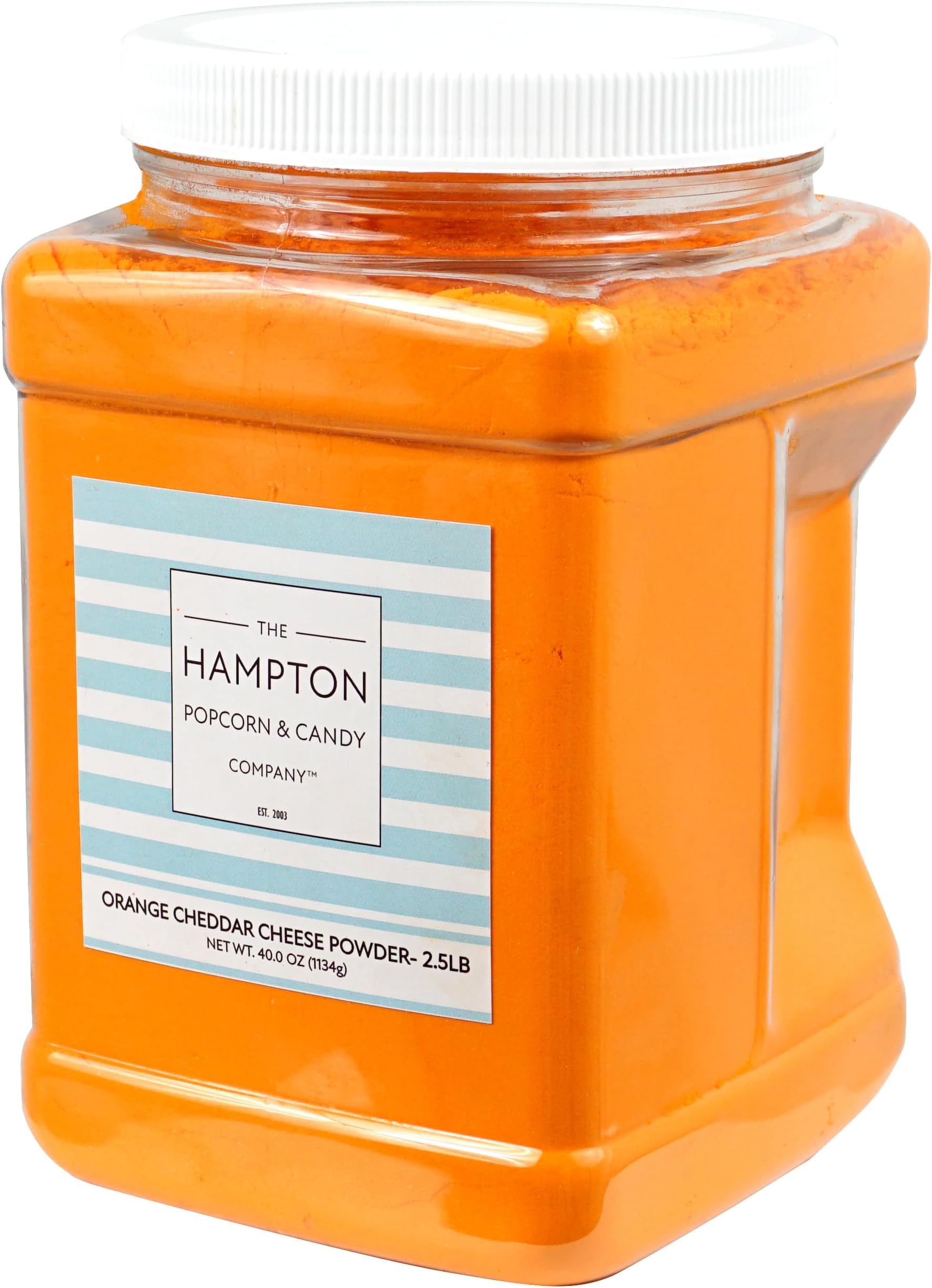 Cheddar Cheese Powder, 2.5 Pound Resealable Jar, Popcorn Cheese Powder, Cheese Powder For Pasta, Nacho Cheese Powder