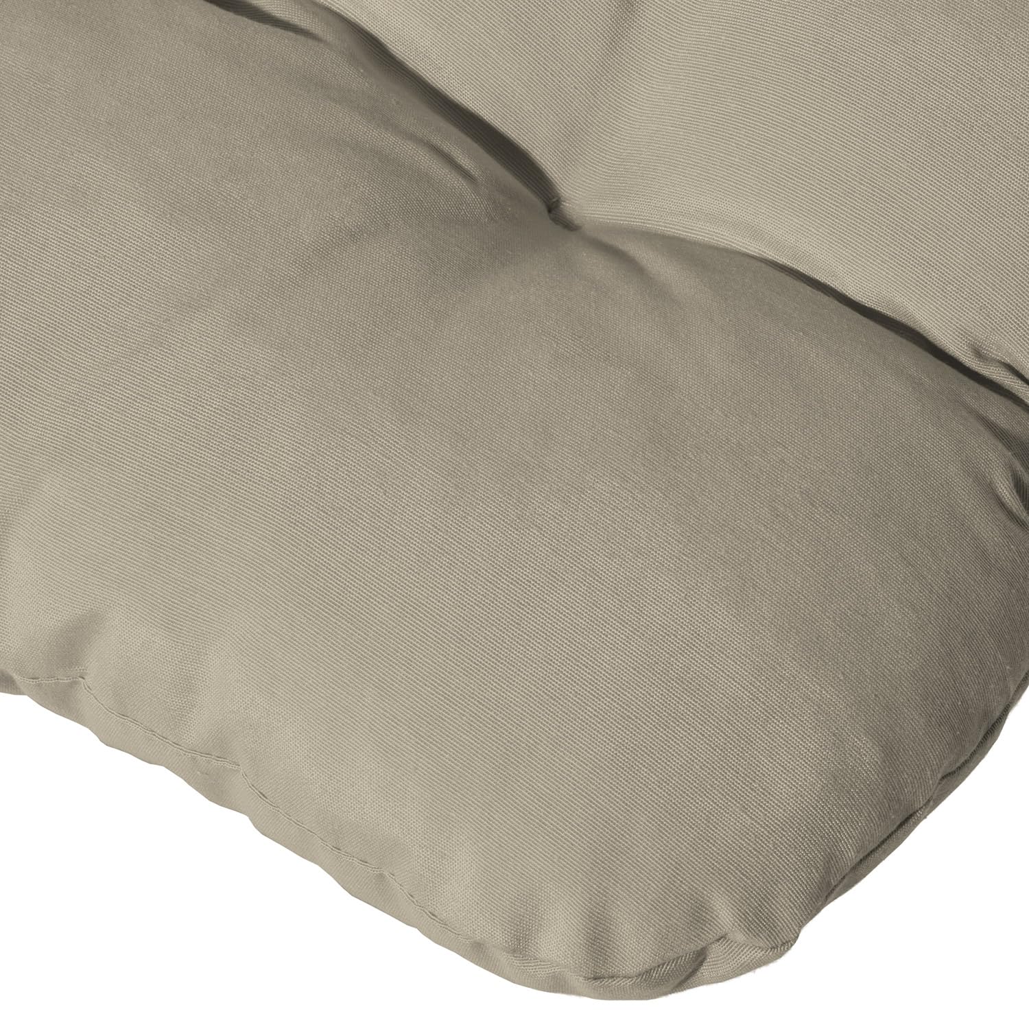 Beautissu 2X Colchoneta Tumbona Exterior 190x60x8 cm Flair RL – Resistente a los Rayos UV – Acolchado Cojin Tumbona Exterior Jardín y Playa con Copos Espuma – Natural