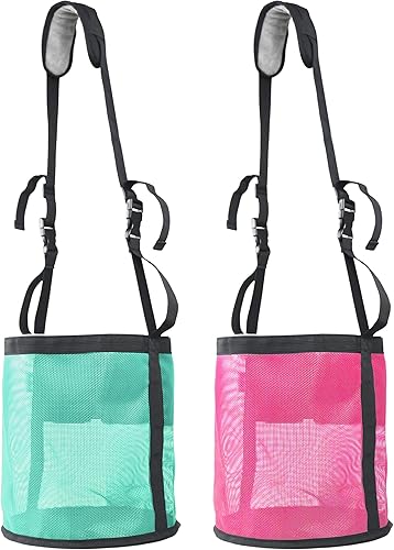 Miniatura 7 de Bolsa de alimentación para caballos, bolsa de alimentación de bozal resistente con correa ajustable, almohadilla cómoda para el cuello, almohadilla
