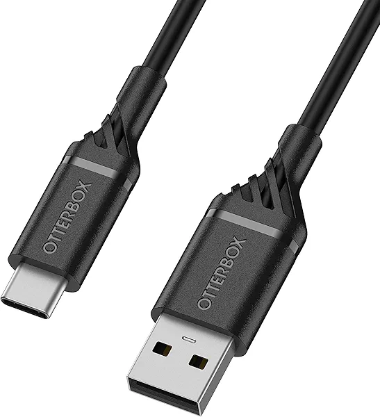 OtterBox USB-A to USB-C Cable, 2M - Black