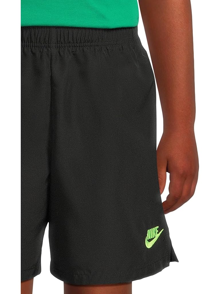 Black Nike Sportswear Taffeta Short Set (Little Kid)