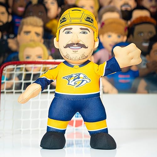 Miniatura 4 de Bleacher Creatures Nashville Predators Filip Forsberg - Figura de peluche de la NHL de 10 pulgadas, una superestrella para jugar o exhibir