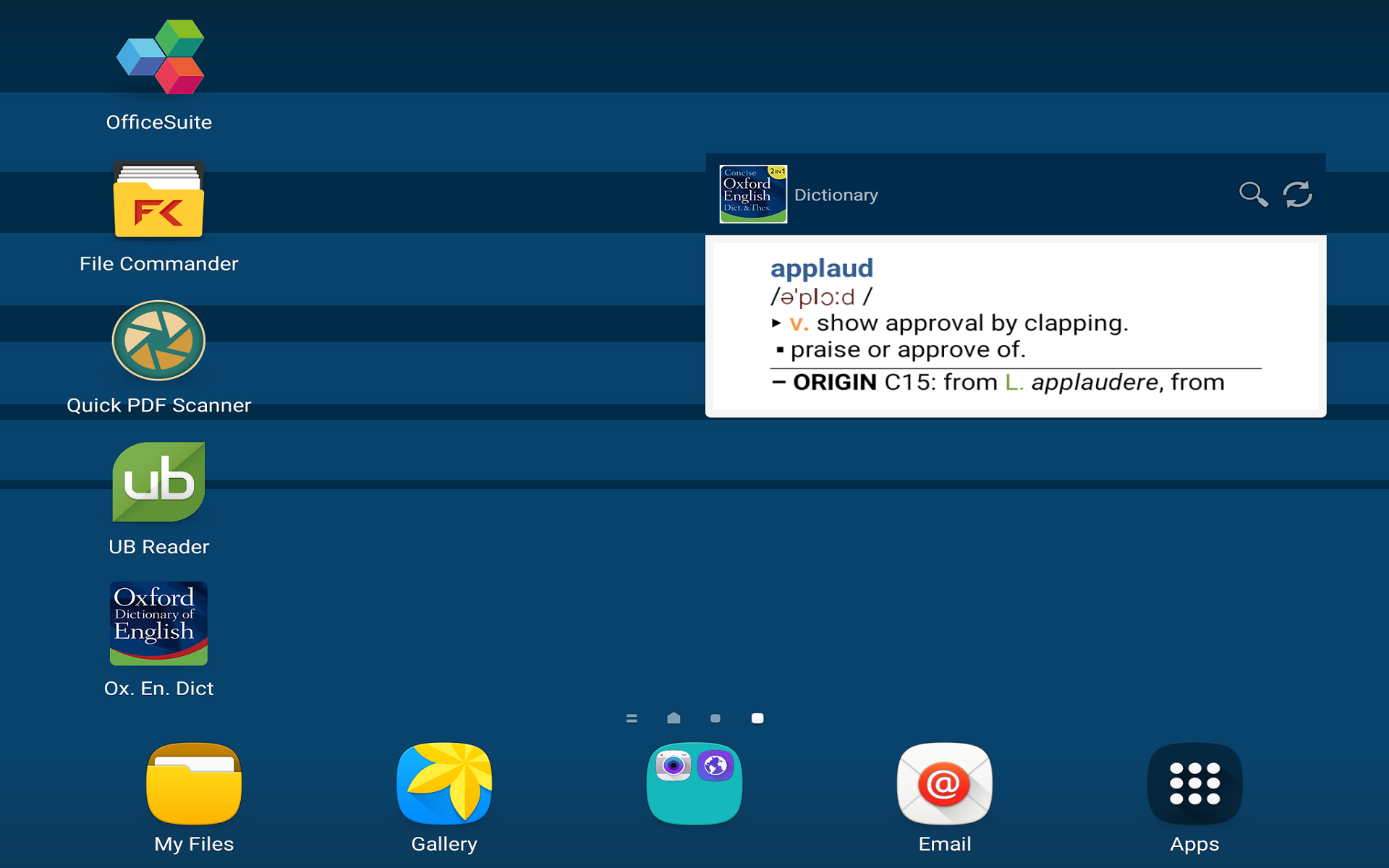 Concise Oxford English Dictionary & ThesaurusAmazon.co.jpAppstore for Android