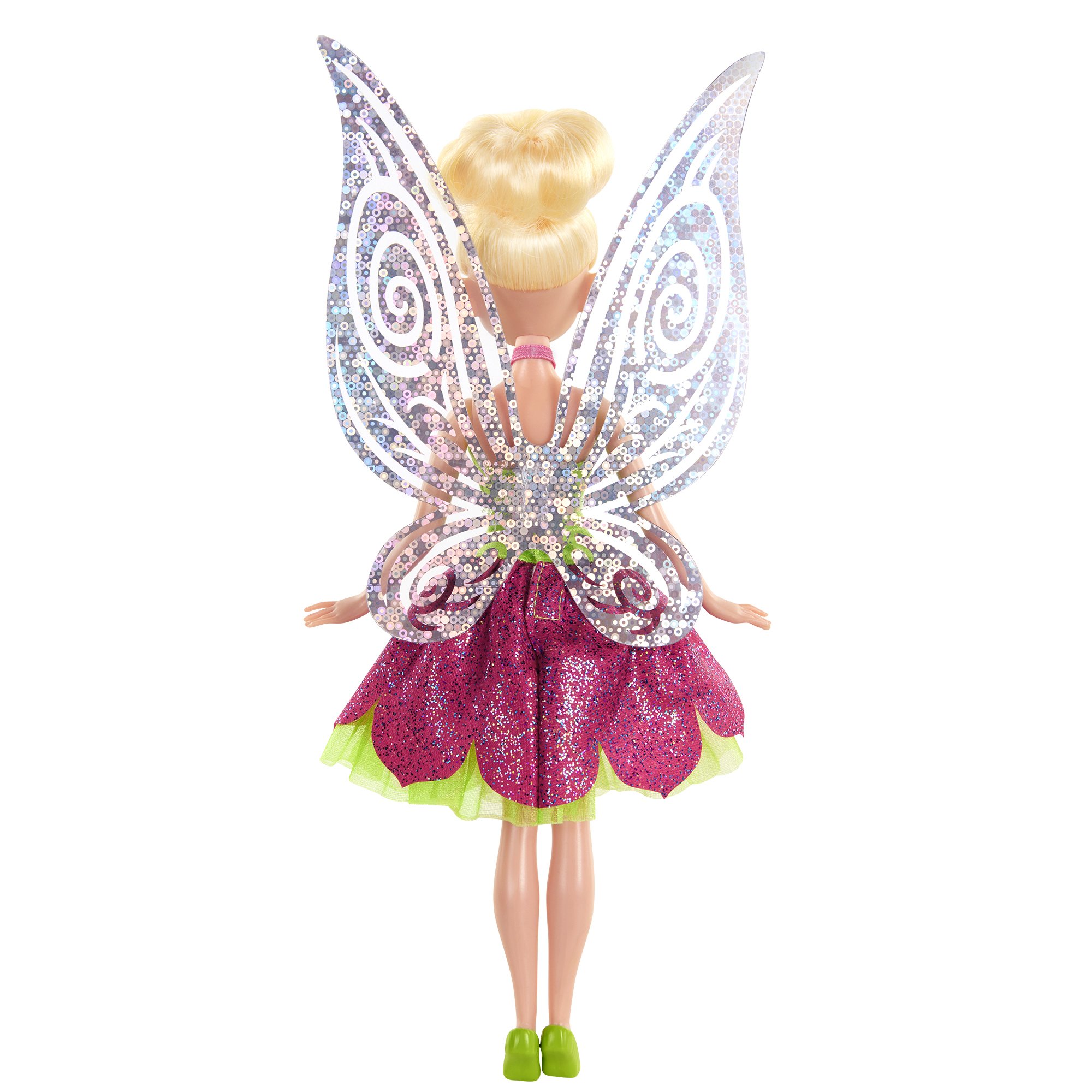 Amazon.com: Disney Fairies Classic Tink with Dress Doll, Pink/Green : Toys  & Games