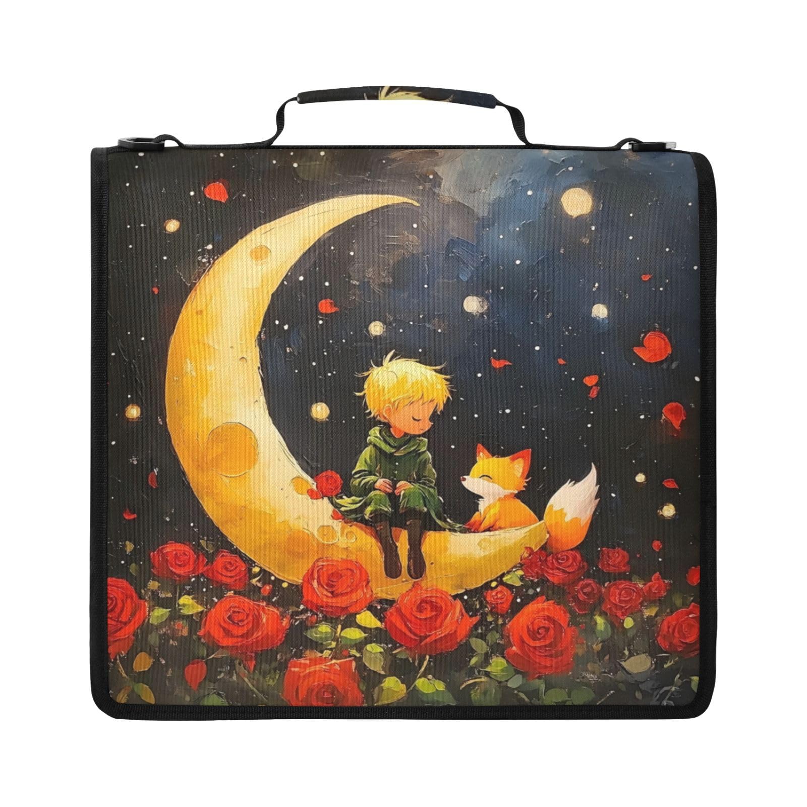 Little Prince Moon Art Print - Carpeta con 3 anillas
