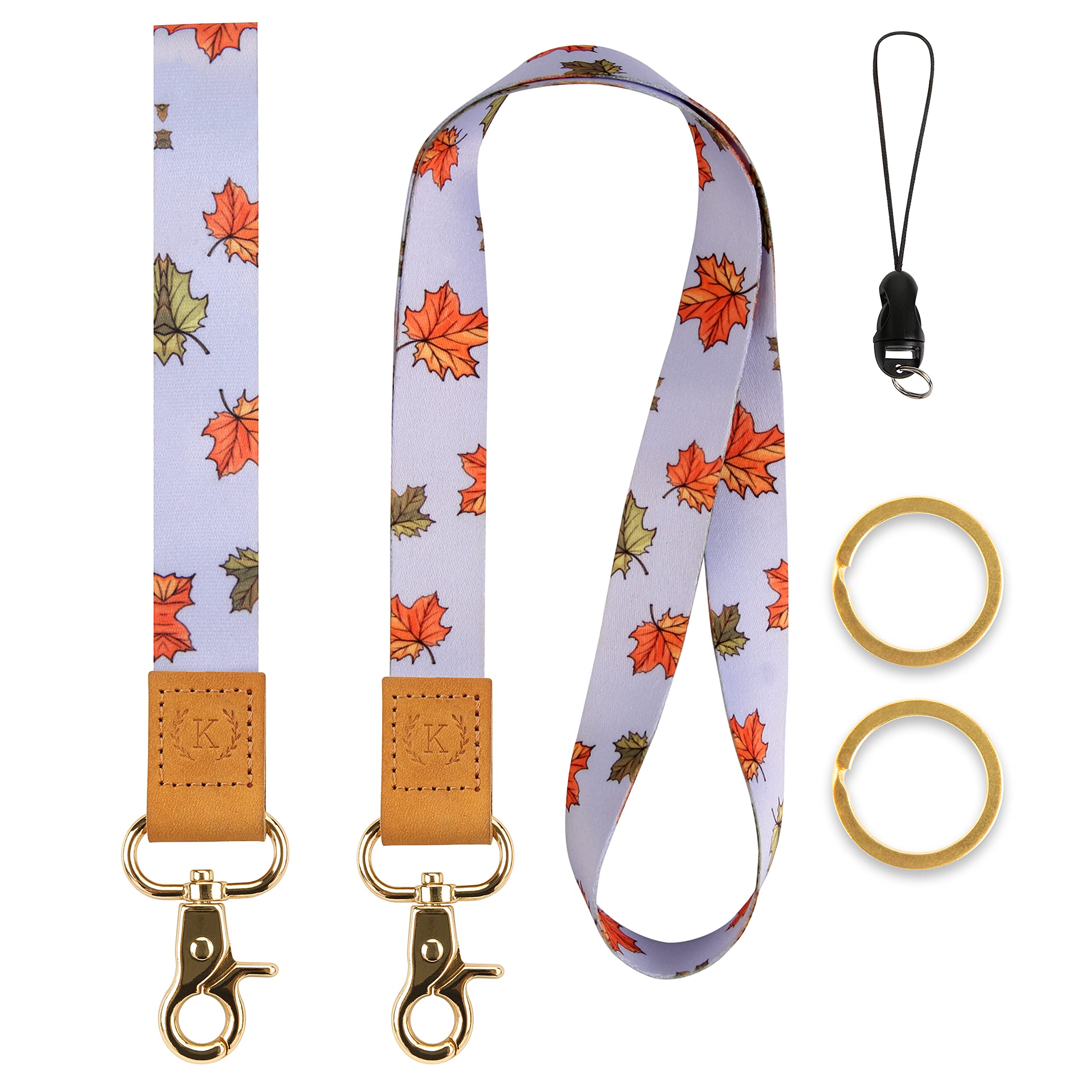 kdracoip Schlsselband kurz schlsselanhnger mit Schlsselring, Handgelenk Schlsselband fr Damen & Herren als Geschenk, Lanyard fr Schlssel, Autoschlssel, Mobile Handys Telefon, Kamera,