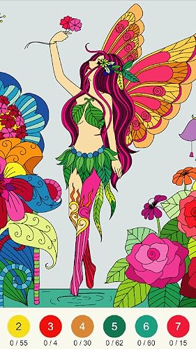 Wonder Color - Color by Numbers Free Coloring book for adults – vue 3