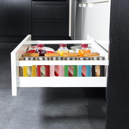 Miniatura 4 de Salt Pepper Shaker Retro Single Spice Jar Glass - Plata