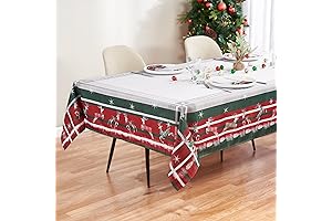 Charming Kadut Christmas Tablecloth For Delightful Holiday Tables