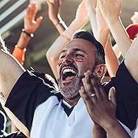 Vista 30 de Rico Industries NFL Footbal Peel & Stick Temporary Tattoos - Eye Black - Game Day Approved!