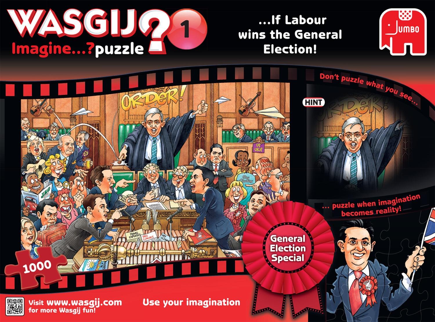 Jumbo Spiele Wasgij Imagine If Labour Win The General Election Jigsaw Puzzle