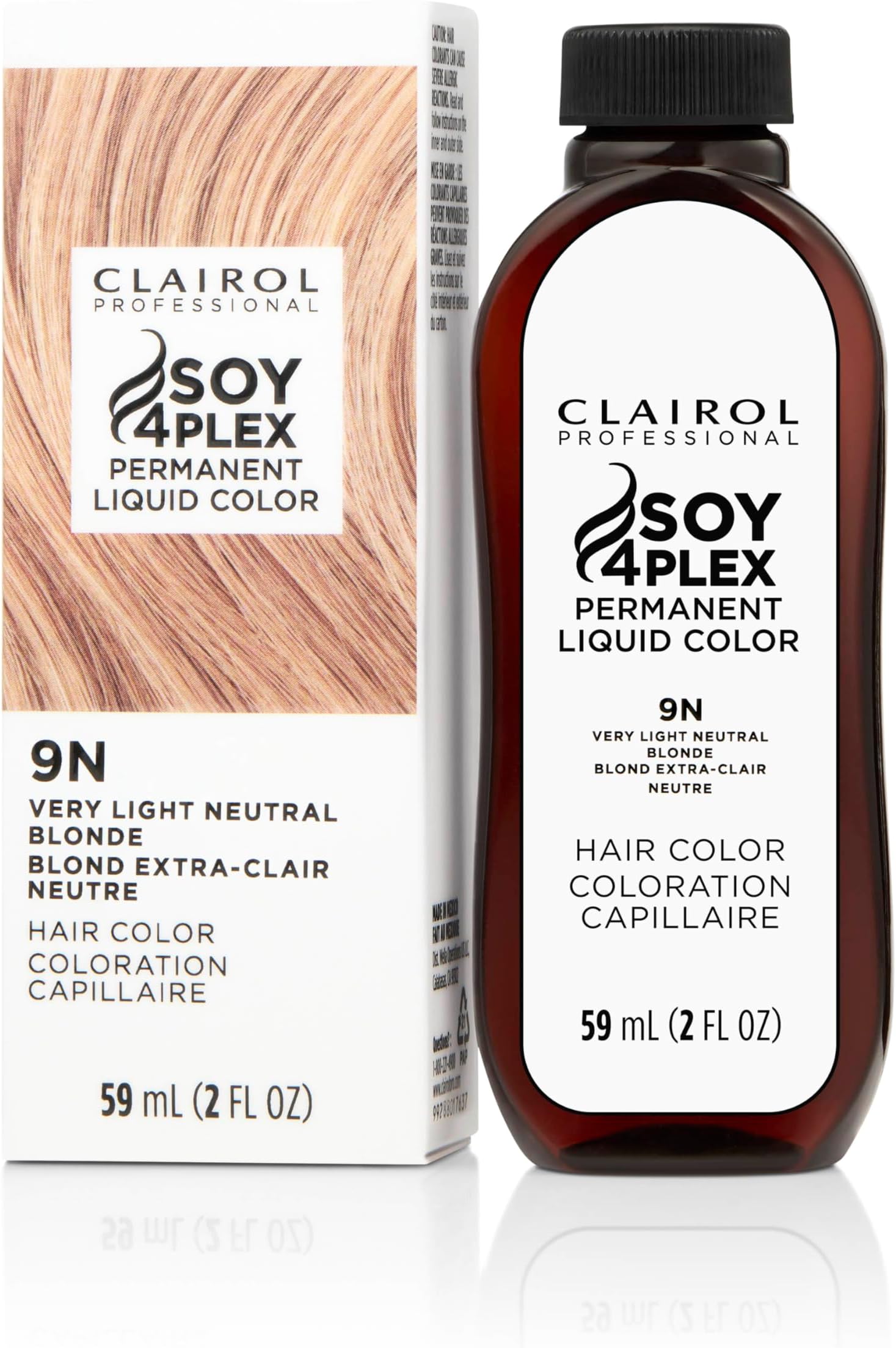 Permanent Liquicolor for Blonde Hair Color, 9n Lightest Neutral Blonde, 2 oz