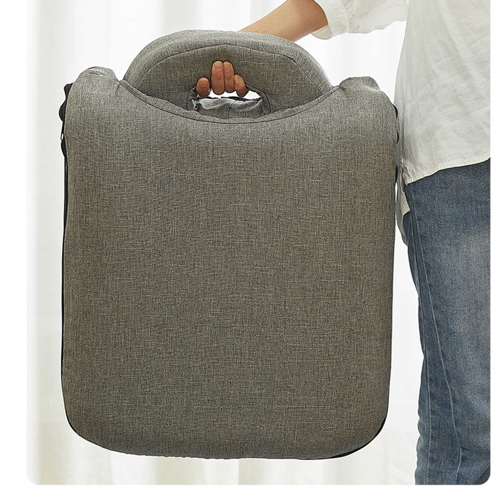 Silla tapizada ajustable con respaldo, cojín de meditación plegable, silla individual portátil para mayor comodidad y apoyo, ideal para relajación y yoga