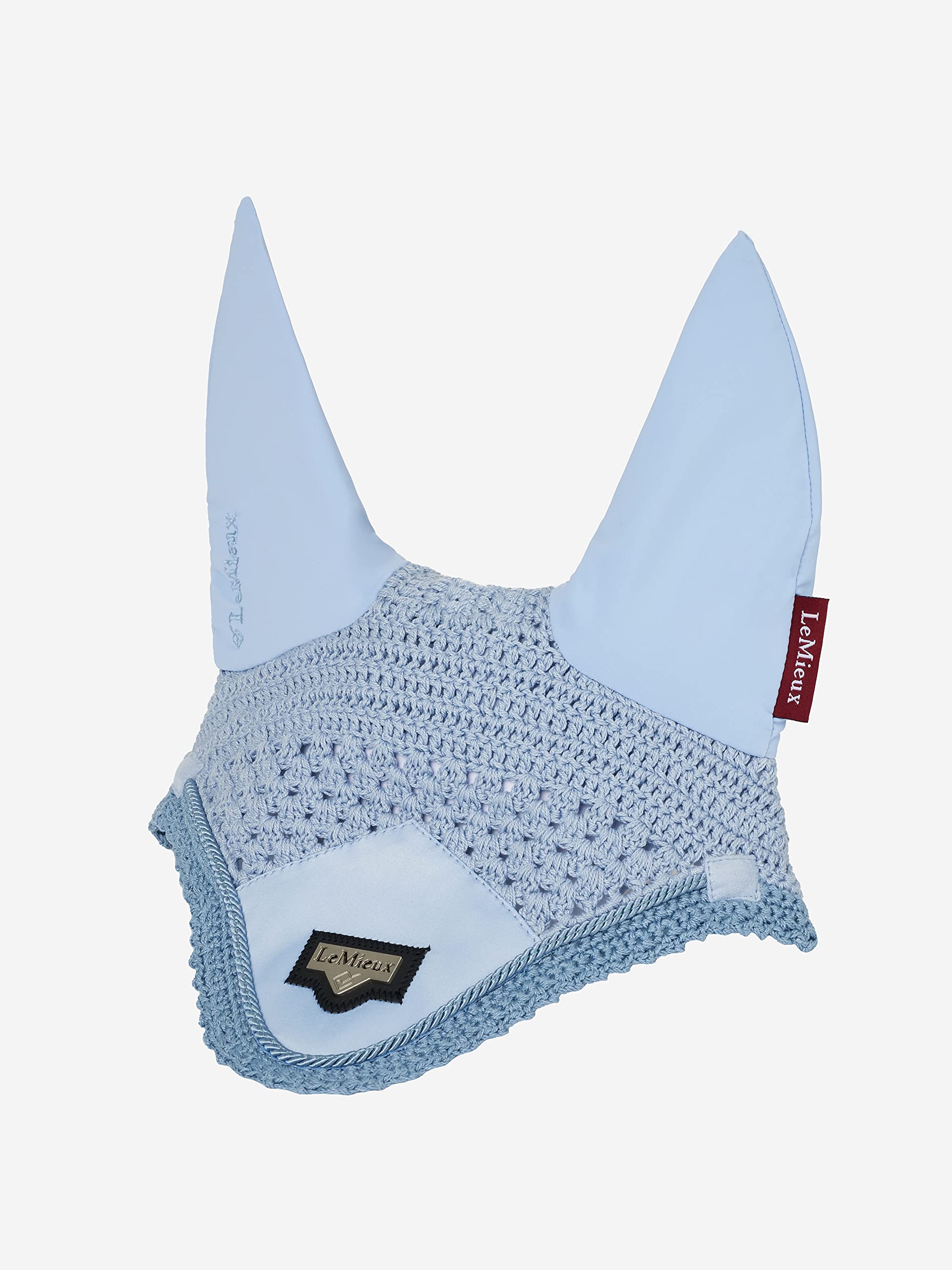 LeMieux Junior Loire Fly Hood with Soft Lycra Ears - Close Knit Crochet - Comfortable Fit Equestrian Mask - Sport Horse Wear — view 17