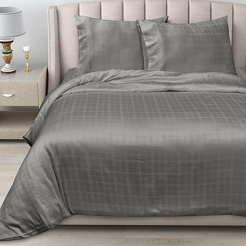 Miniatura 2 de Linenwalas Juego de sábanas de eucalipto tamaño individual XL, sábanas refrescantes transpirables, sábanas clásicas de primera calidad de lyocell