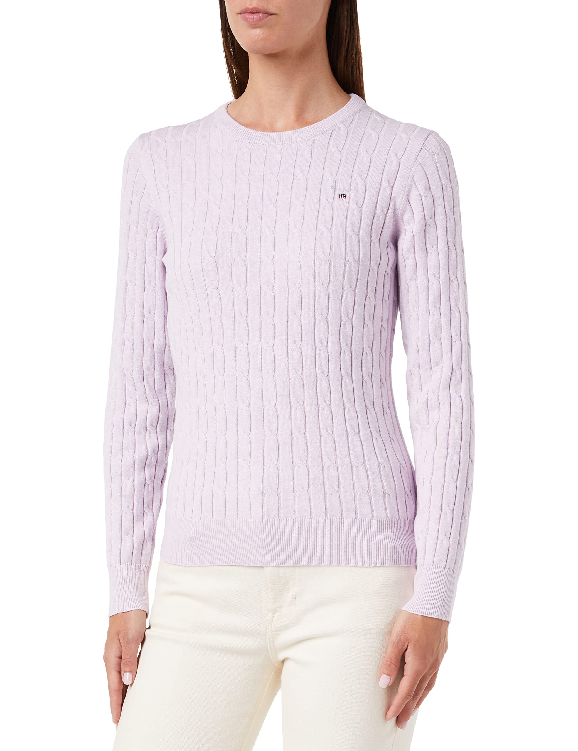 Gant Stretch Cotton Cable C-Neck