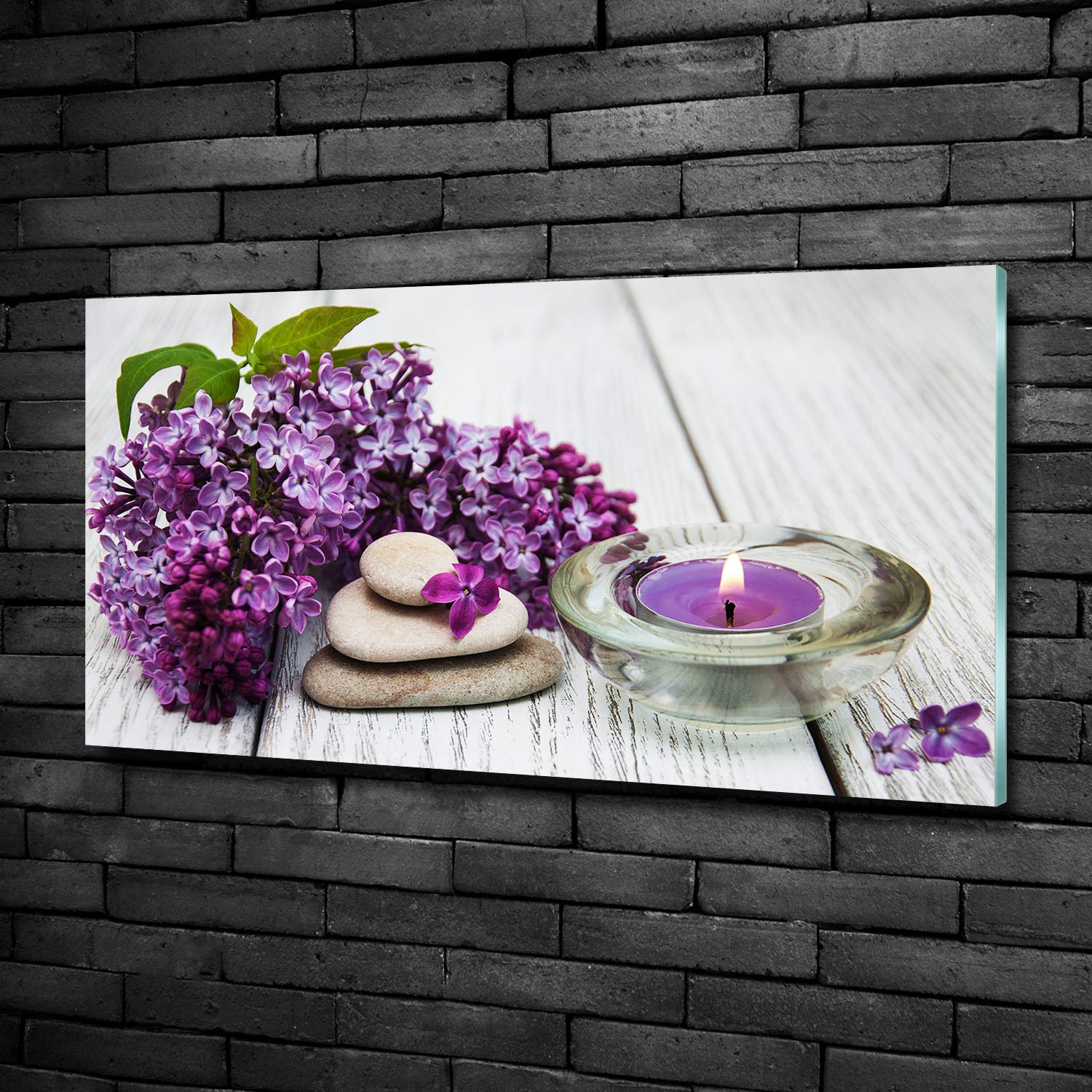 Tulup Tableau Sur Verre Trempé Image 100x50 - Cactus | UK