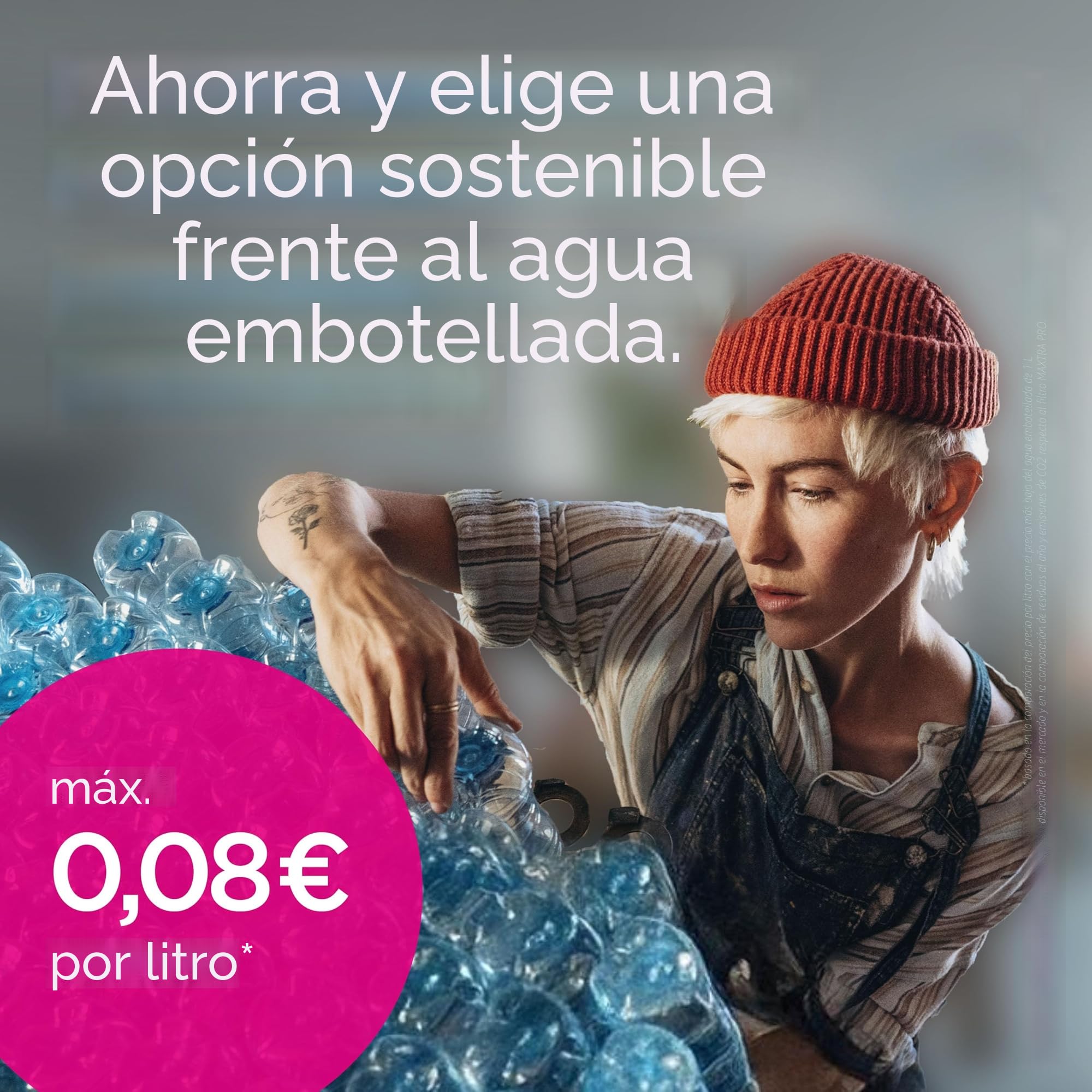 BRITA Maxtra Pro - Filtro de agua para grifo All-in-1, paquete de 6 filtros, reduce el cloro, la cal y el PFAS, compatible con jarra de agua filtrante BRITA