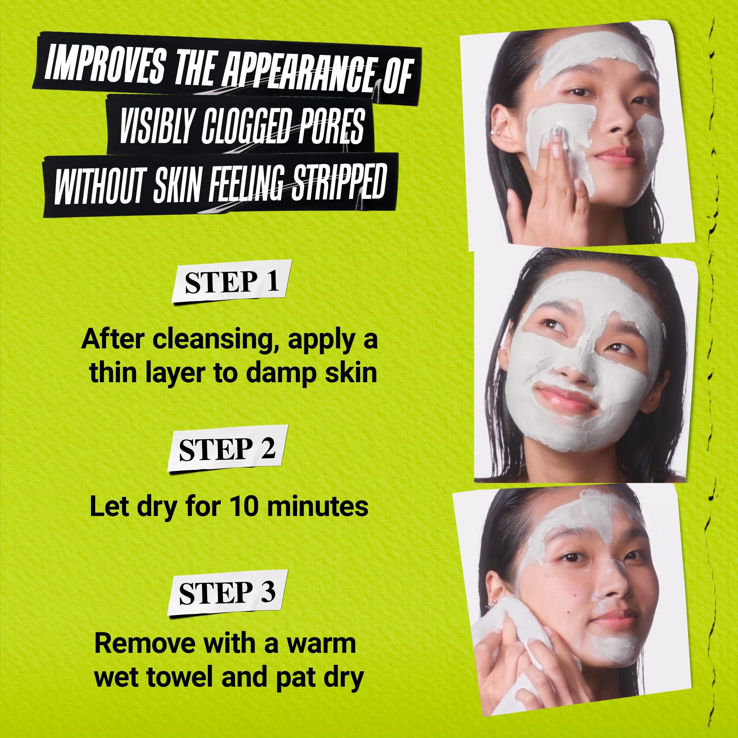 Kiehl's Rare Earth Pore Minimizer Face Mask, with Bentonite and Amazonian White Clay and Allantoin, Oil Absorbing Facemask for Normal to Oily Skin - 4.2 fl oz