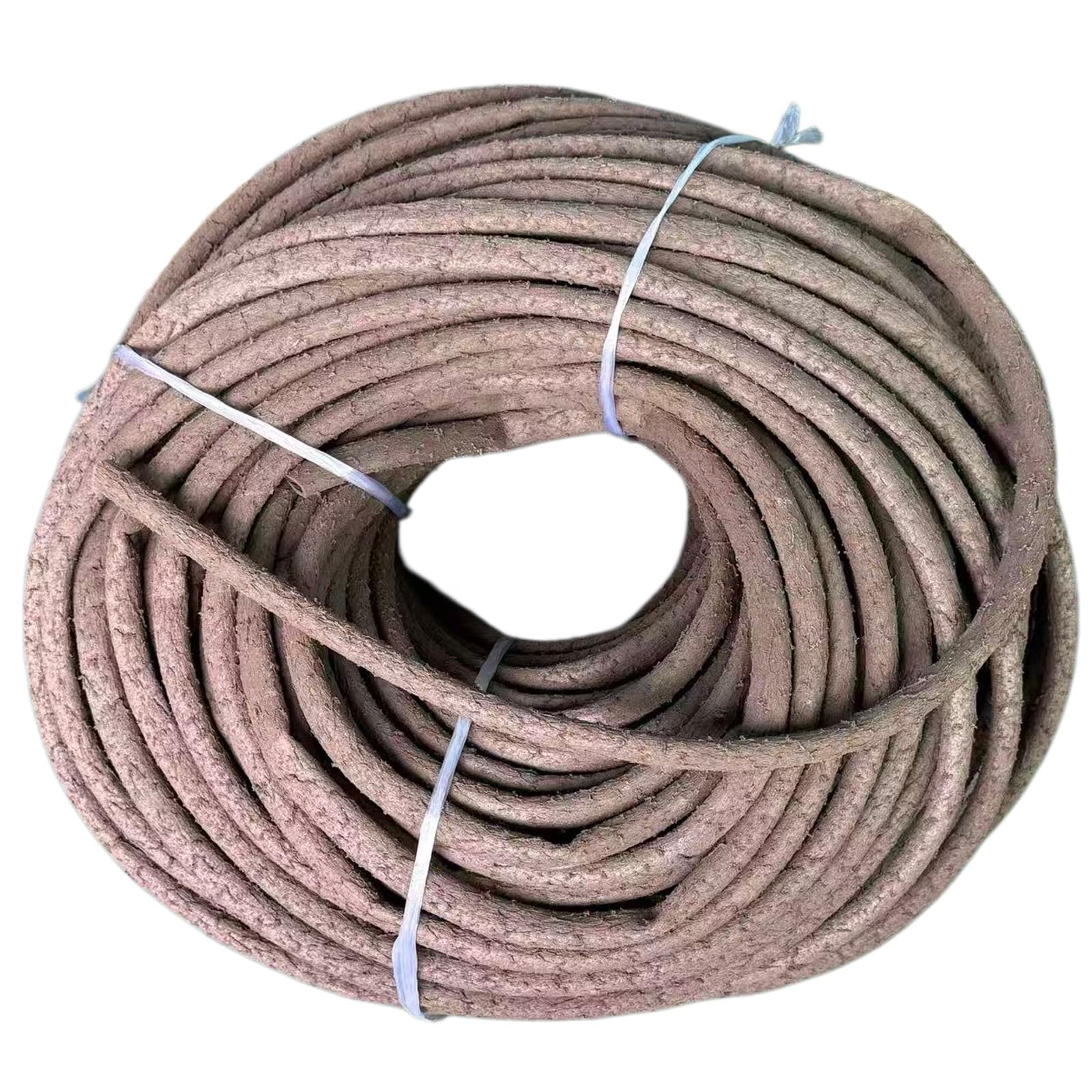 Manchon de Câble Gaine Vignes Artificiel Flexible PVC,Gestion de Câble Rangement Protecteur de Cordon, Cache Fil Electrique Câbles Sleeves pour Extérieur Jardin Paysager(ID10mm x 100m L)