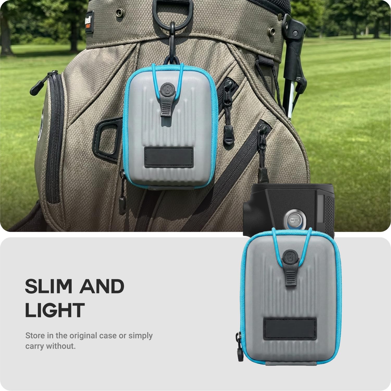 Amazon | Bushnell Tourハイブリッドレーザーゴルフ距離計対応シリコン