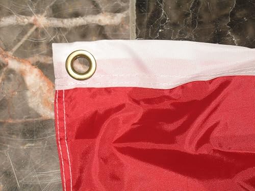 Miniatura 2 de Premium 3 pack) 3x6 FT Double Sided PolyCotton US Made Flag Half Fan