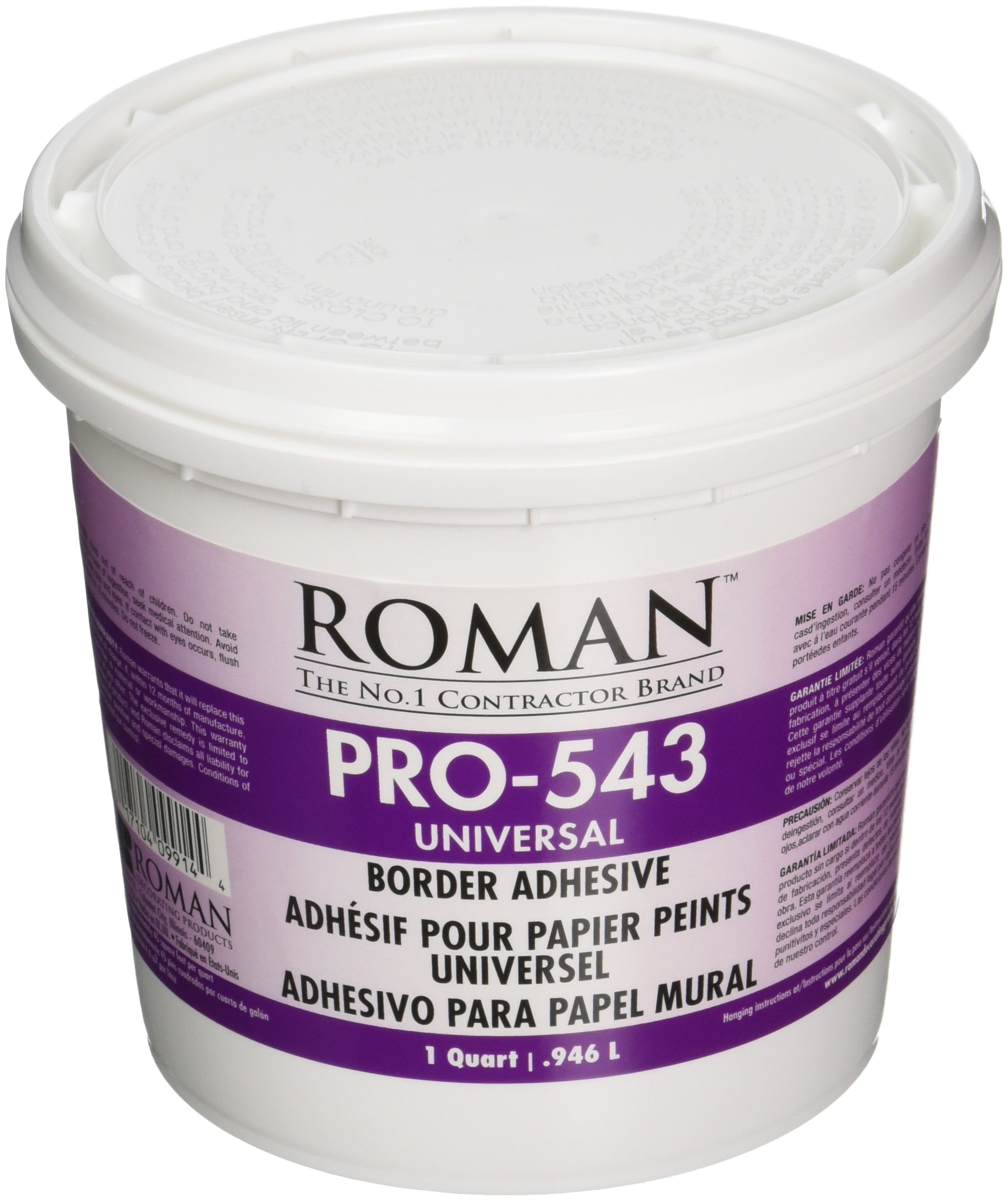 PRO-543 Quart Pro Universal Border Adhesive