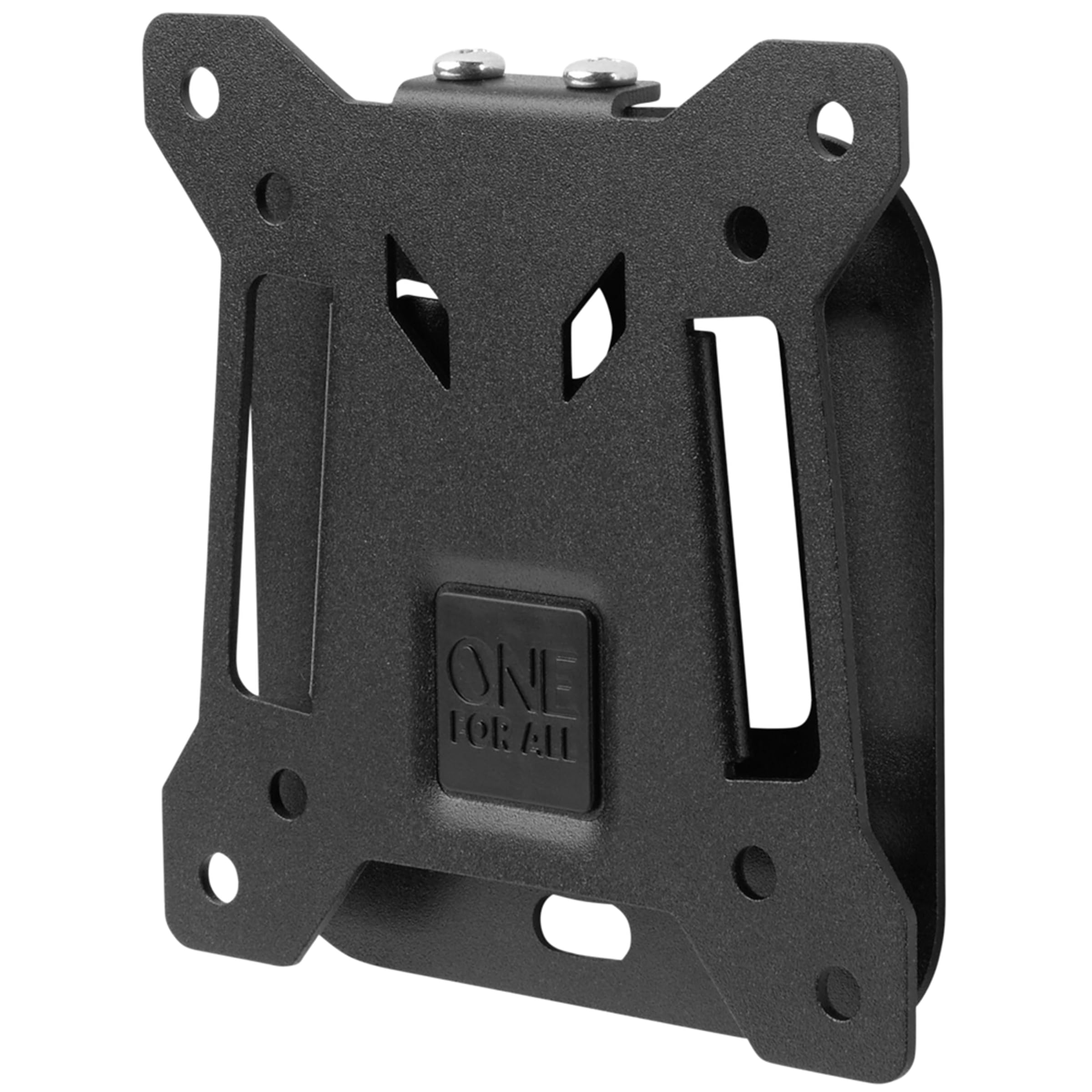 One For All WM2111 TV-Wandhalterung, 13–27 Zoll, VESA 75x75/100x100, bis 50 kg, Schwarz