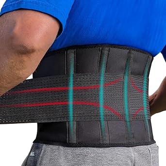 Back Brace for Lower Back Pain Relief Adjustable Lumbar Support Belt for Women & Men, Lower Back Support for Herniated Disc, Sciatica & Heavy Lifting, Workout Back Support Brace, Size XXL