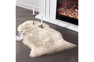 SERISSA Faux Sheepskin Fur Chair Cover Seat Pad - A Cozy Retreat...
