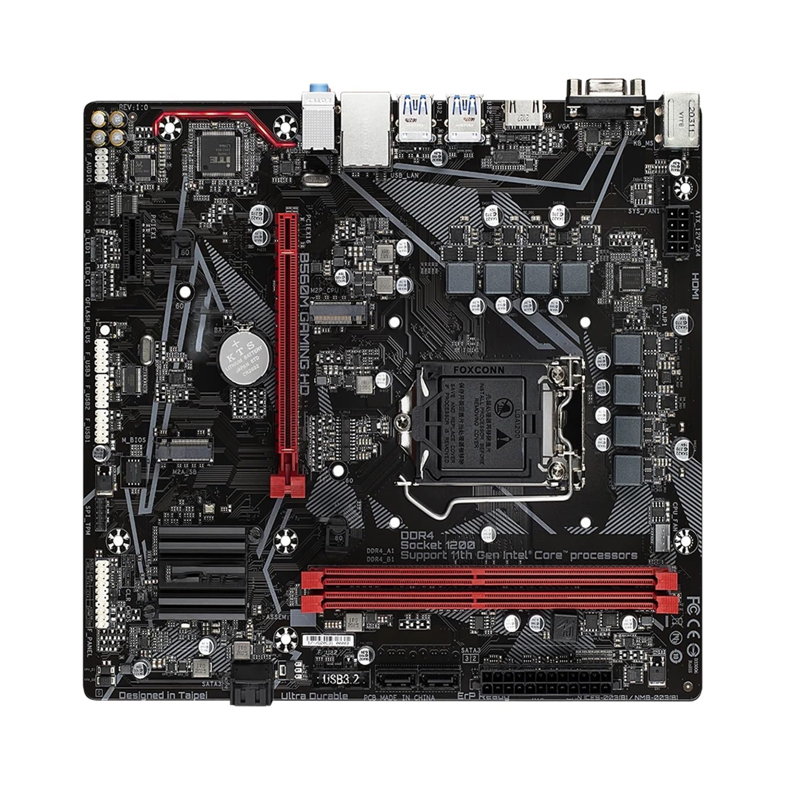 Scheda madre Scheda madre B560M Fit For GIGABYTE Gaming Hd LGA1200 Socket Micro ATX DDR4