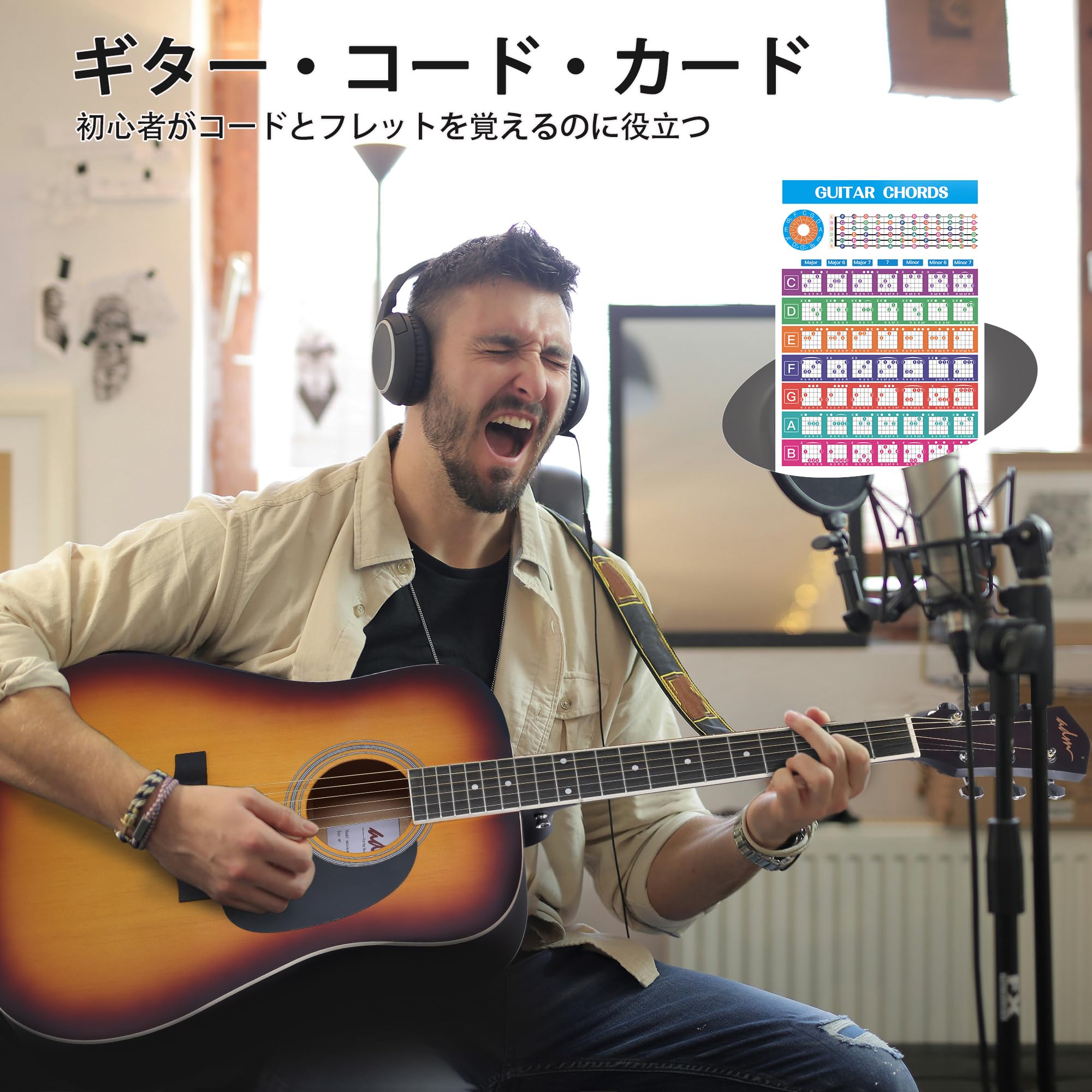 Amazon | ADM アコースティックギター 初心者セット クラシックタイプ