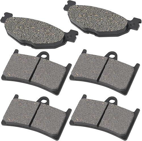 Miniatura 3 de Road Passion Pastillas de freno delanteras y traseras compatibles con Yamaha TDM 900 2002-2015 FJR 1300 RRCSASTAT 2003-2005 XV 1900