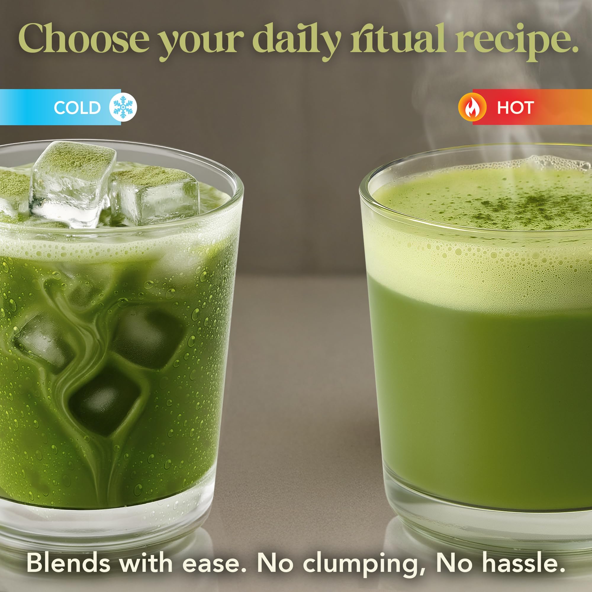 NACLEA Mushroom Matcha Powder - Sugar-Free Japanese Ceremonial Green Tea with 18 Superfood Mushrooms and Hydrolyzed Collagen - — view 7