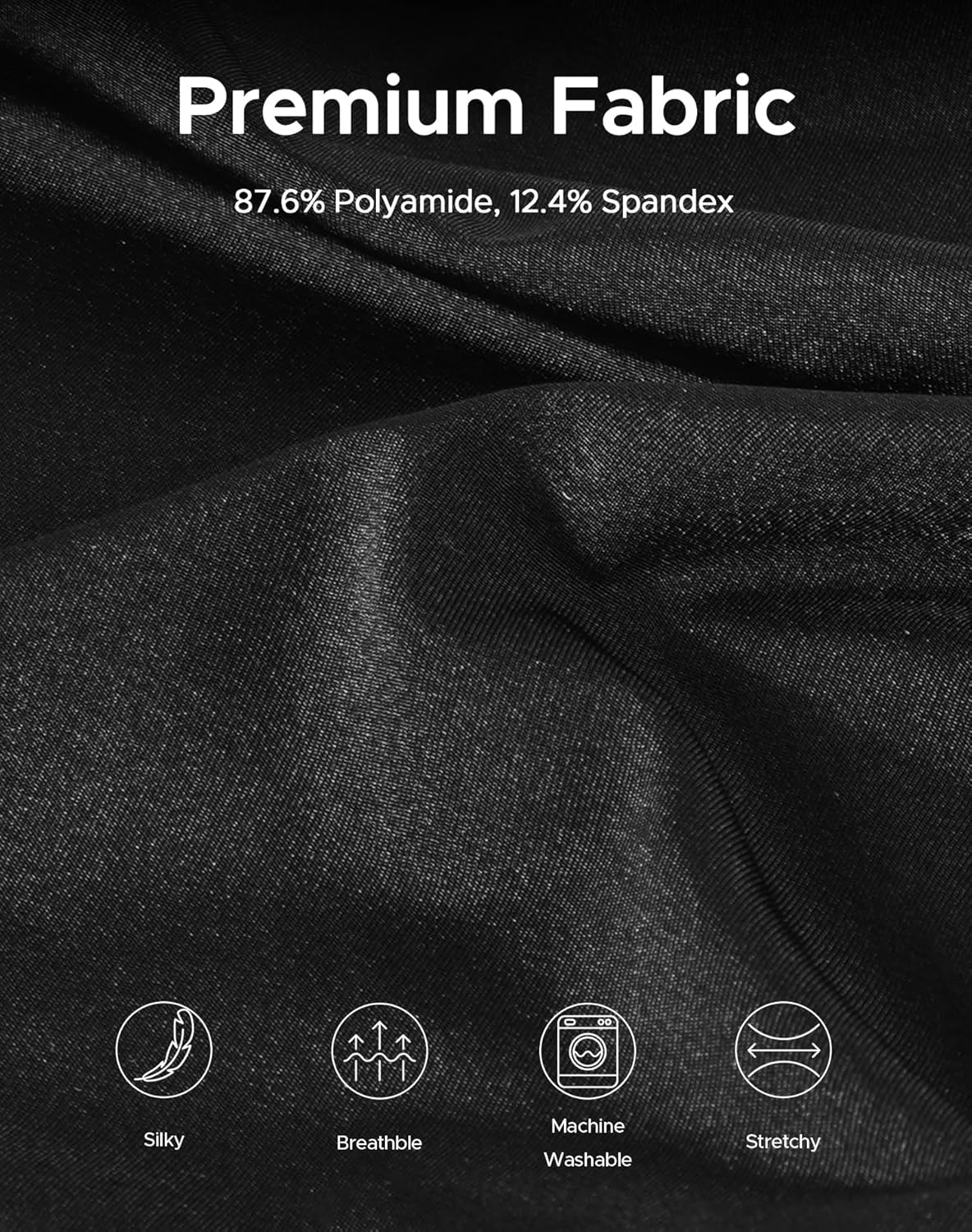 INNERSY Womens Boyshorts Underwear Silky Boxer Briefs Ladies Boy Shorts Panties 3-Pack - Image 5