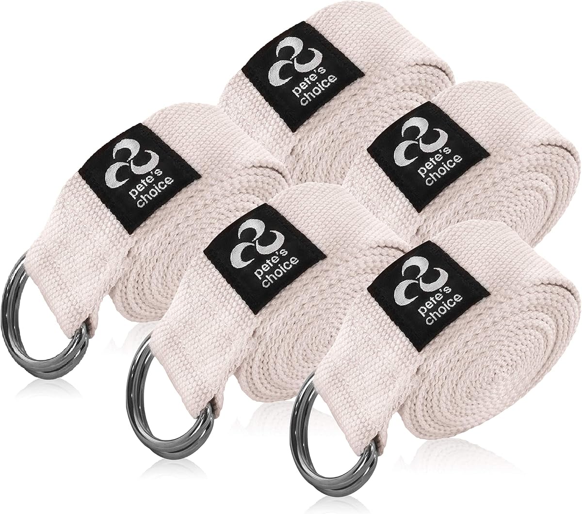 Stretching Straps and Yoga Blocks - Yoga Beginner Kit for Pilates & Gym | For Home Workouts - Hold Poses, Stretch, Improve Flexibility & Maintain Balance. BONUS Exercise Guide