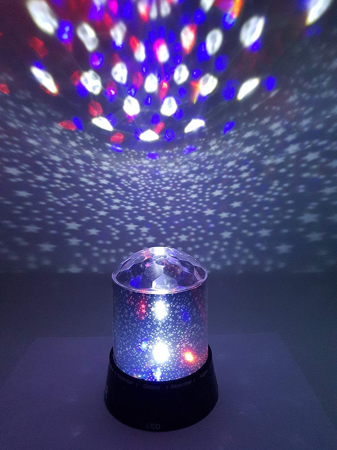 SVK DREAM Living Star Master Projector with USB Wire Turn Any Room Into A Starry Sky (13. 4 cm, Black)