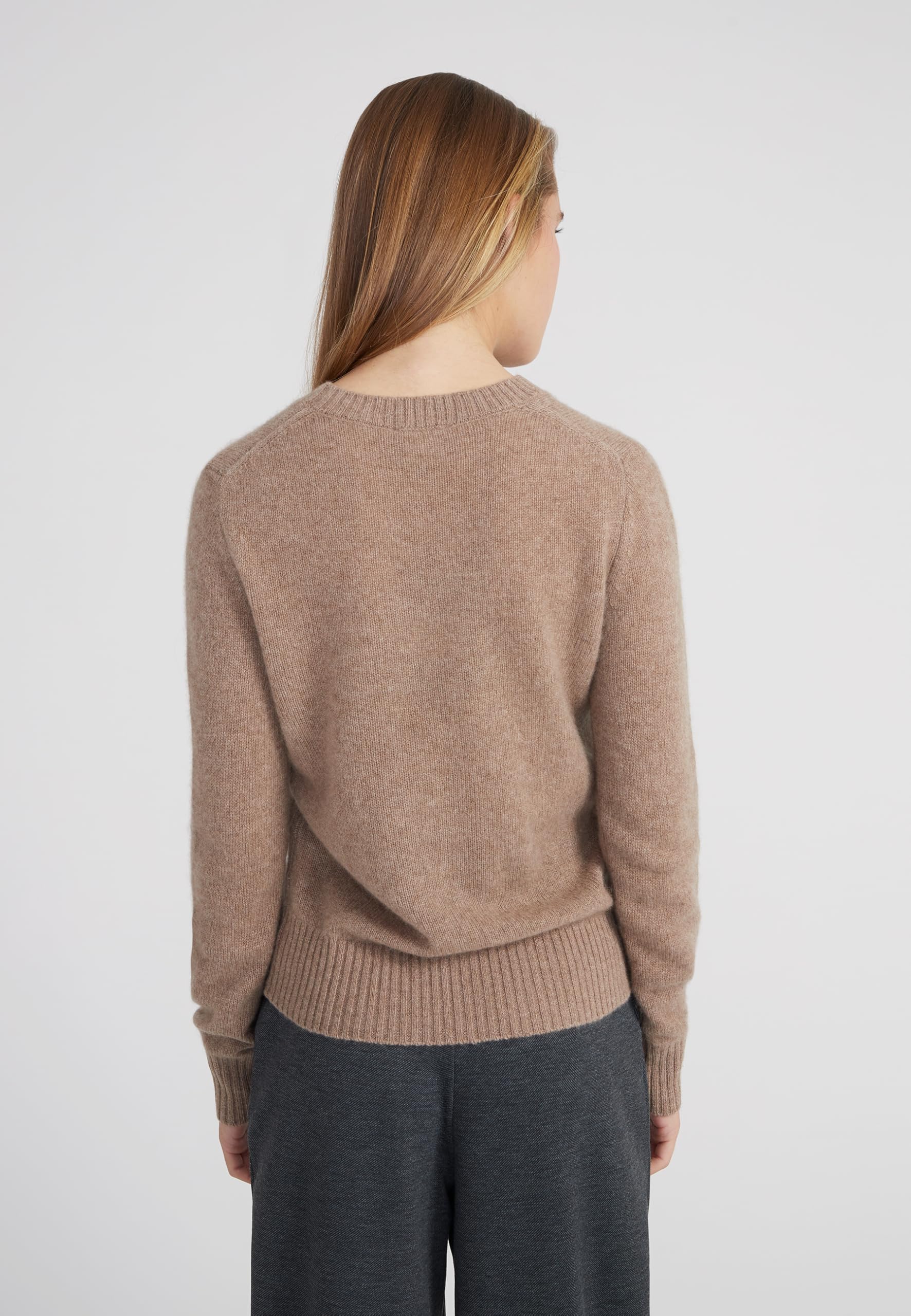 Style & Republic Kaschmir Pullover-Damen elegant aus 100% Cashmere - Dein kuscheliger Premium Strickpullover für stilvolle Herbst- & Winter-Momente