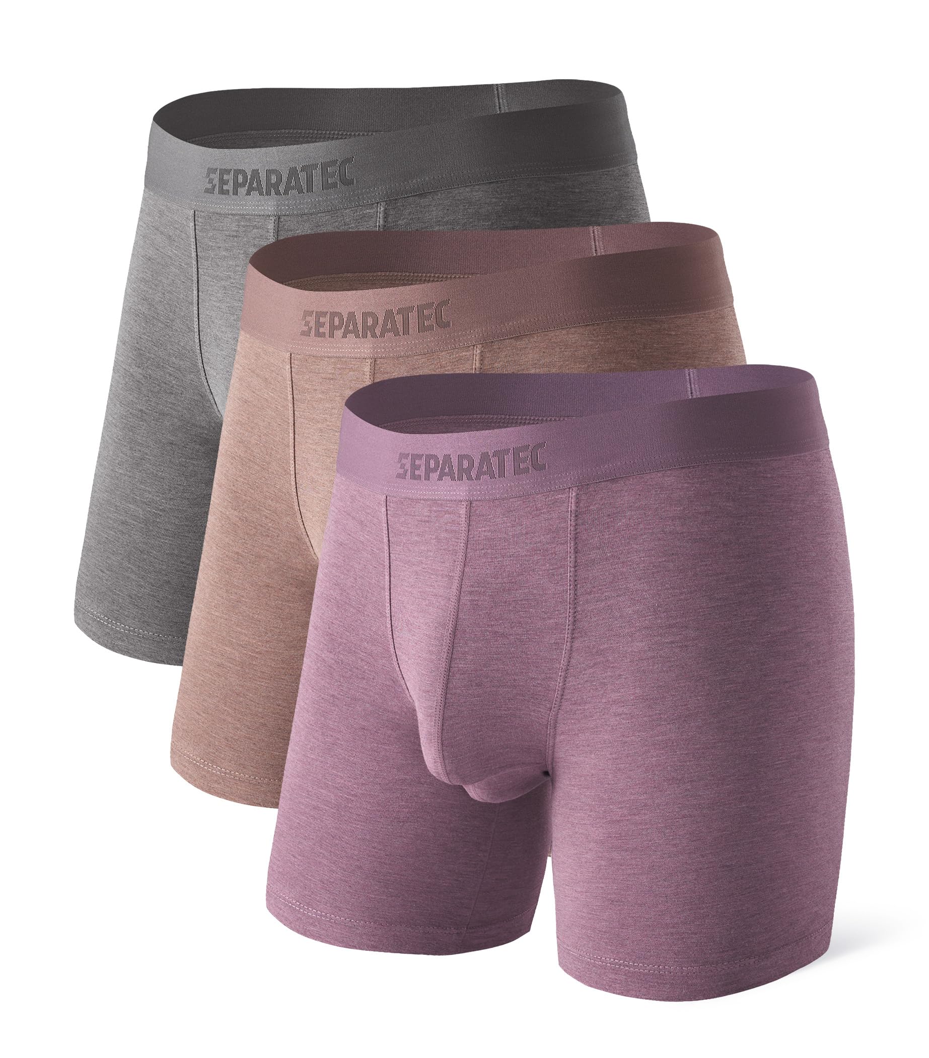 Amazon | [Separatec(セパレーテック)] ボクサーパンツ ロング丈 分離